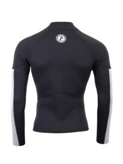 Two Bare Feet Perspective Full Zip 2.5mm Wetsuit Jacket (Black/Grey/Grey) 14 Two Bare Feet Perspective Full Zip 2.5mm Wetsuit Jacket (Black/Grey/Grey) -Glider Wetsuit Store unisex perspective full zip jacket black grey grey 5