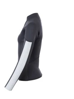 Two Bare Feet Unisex Perspective Half Zip 2.5mm Wetsuit Jacket (Black/Grey/Grey) 12 Two Bare Feet Unisex Perspective Half Zip 2.5mm Wetsuit Jacket (Black/Grey/Grey) -Glider Wetsuit Store unisex perspective half zip jacket black grey grey 3