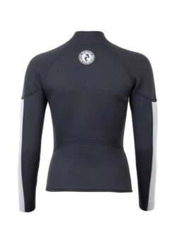 Two Bare Feet Unisex Perspective Half Zip 2.5mm Wetsuit Jacket (Black/Grey/Grey) 14 Two Bare Feet Unisex Perspective Half Zip 2.5mm Wetsuit Jacket (Black/Grey/Grey) -Glider Wetsuit Store unisex perspective half zip jacket black grey grey 5