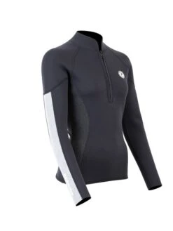 Two Bare Feet Unisex Perspective Half Zip 2.5mm Wetsuit Jacket (Black/Grey/Grey) 17 Two Bare Feet Unisex Perspective Half Zip 2.5mm Wetsuit Jacket (Black/Grey/Grey) -Glider Wetsuit Store unisex perspective half zip jacket black grey grey 8