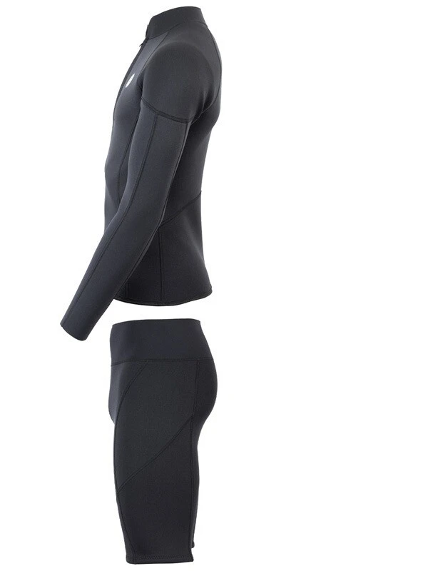 Two Bare Feet Perspective Half Zip 2.5mm Wetsuit Jacket & Shorts Set (Black) 6 Two Bare Feet Perspective Half Zip 2.5mm Wetsuit Jacket & Shorts Set (Black) - Image 4