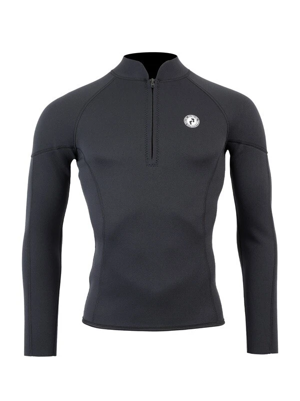 Two Bare Feet Perspective Half Zip 2.5mm Wetsuit Jacket & Shorts Set (Black) 7 Two Bare Feet Perspective Half Zip 2.5mm Wetsuit Jacket & Shorts Set (Black) - Image 5