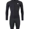 Two Bare Feet Perspective Full Zip 2.5mm Wetsuit Jacket & Shorts Set (Black/Grey/Grey) -Glider Wetsuit Store utin8f u