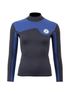 Two Bare Feet Womens Aspect Back Zip 2.5mm Wetsuit Jacket & Shorts Set (Black/Blue) 14 Two Bare Feet Womens Aspect Back Zip 2.5mm Wetsuit Jacket & Shorts Set (Black/Blue) -Glider Wetsuit Store wm4e96 3