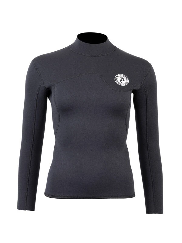 Two Bare Feet Womens Aspect Back Zip 2.5mm Wetsuit Jacket (Black) 3 Two Bare Feet Womens Aspect Back Zip 2.5mm Wetsuit Jacket (Black)