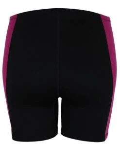 Two Bare Feet Womens Harmony 3mm Wetsuit Shorts (Black / Raspberry) -Glider Wetsuit Store womens harmony 3mm wetsuit shorts black raspberry 5 1