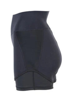 Two Bare Feet Womens Vista 2.5mm Neoprene Wetsuit Overlaid Hotpants (Black) 12 Two Bare Feet Womens Vista 2.5mm Neoprene Wetsuit Overlaid Hotpants (Black) -Glider Wetsuit Store womens overlaid neoprene hotpants black 3