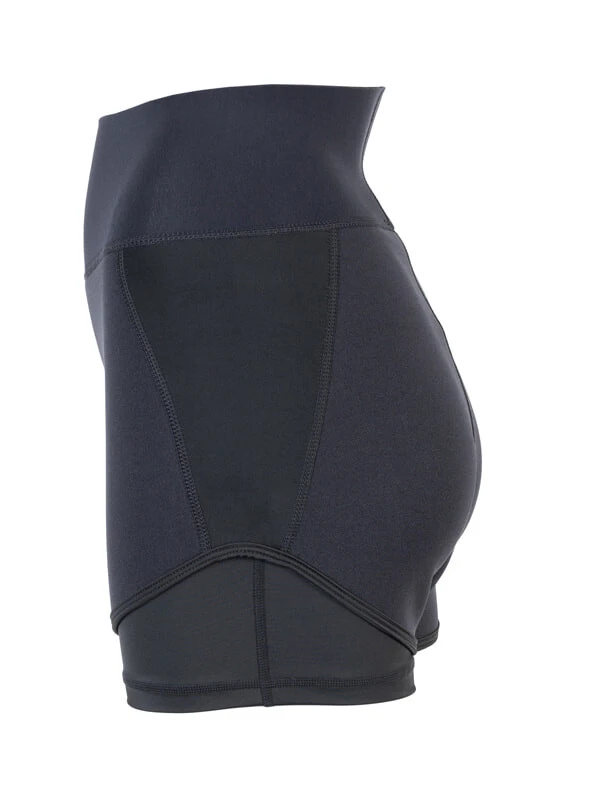 Two Bare Feet Womens Vista 2.5mm Neoprene Wetsuit Overlaid Hotpants (Black) 5 Two Bare Feet Womens Vista 2.5mm Neoprene Wetsuit Overlaid Hotpants (Black) - Image 3