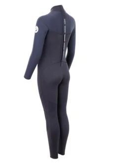 Two Bare Feet Thunderclap 4/3mm Womens Winter Wetsuit (Black) -Glider Wetsuit Store womens thunderclap 4.3 black 4 2
