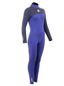Two Bare Feet Thunderclap 4/3mm Womens Winter Wetsuit (Navy) -Glider Wetsuit Store womens thunderclap 4.3 navy 8 2
