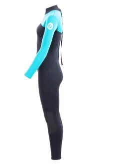 Two Bare Feet Thunderclap 2.5mm Womens Wetsuit (Aqua) -Glider Wetsuit Store womens thunderclap full wetsuit aqua 3