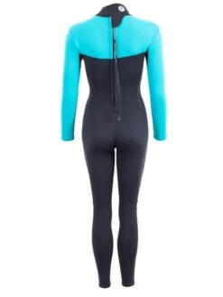 Two Bare Feet Thunderclap 2.5mm Womens Wetsuit (Aqua) -Glider Wetsuit Store womens thunderclap full wetsuit aqua 5