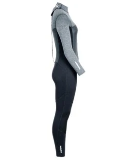 Two Bare Feet Thunderclap Pro 3/2mm Womens Wetsuit (Black/Delta Grey) -Glider Wetsuit Store womens thunderclap pro delta grey 7 7