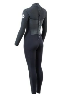 Two Bare Feet Thunderclap Pro 3/2mm Womens Wetsuit (Black/Dark Grey) -Glider Wetsuit Store womens thunderclap pro grey 4