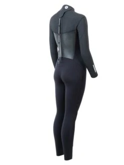 Two Bare Feet Thunderclap Pro 4/3mm Womens Winter Wetsuit (Black/Dark Grey) -Glider Wetsuit Store womens thunderclap pro 4.3 grey 6