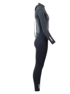 Two Bare Feet Thunderclap Pro 4/3mm Womens Winter Wetsuit (Black/Dark Grey) -Glider Wetsuit Store womens thunderclap pro 4.3 grey 7