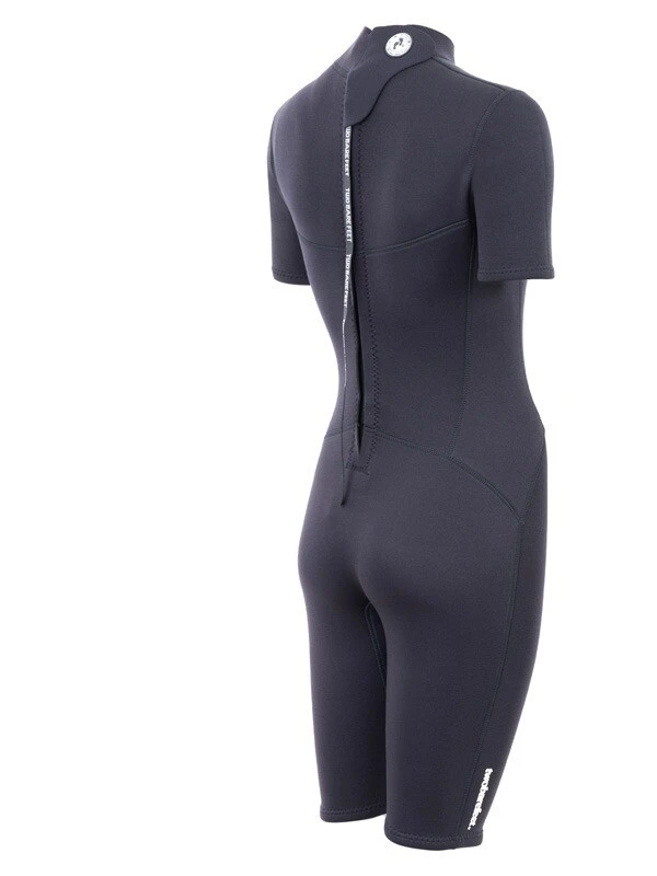 Two Bare Feet Thunderclap 2.5mm Womens Shorty Wetsuit (Black) 8 Two Bare Feet Thunderclap 2.5mm Womens Shorty Wetsuit (Black) - Image 6