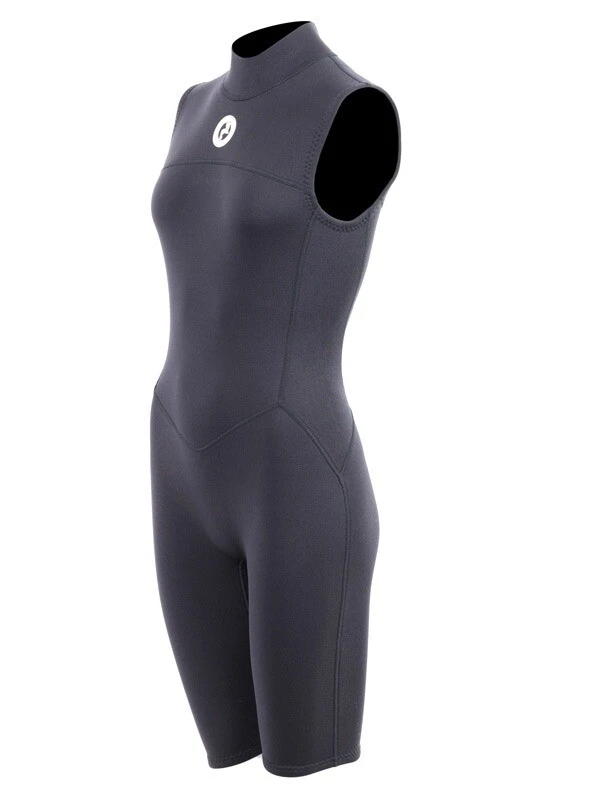 Two Bare Feet Thunderclap 2.5mm Womens Sleeveless Shorty Wetsuit (Black) 4 Two Bare Feet Thunderclap 2.5mm Womens Sleeveless Shorty Wetsuit (Black) - Image 2
