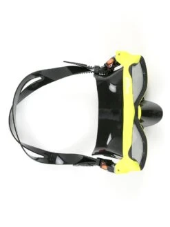 X-Dive Silicone Mask (Yellow / Black) -Glider Wetsuit Store xdive mask yellow black 04