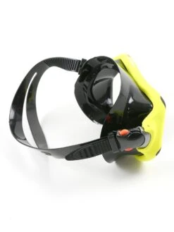 X-Dive Silicone Mask (Yellow / Black) -Glider Wetsuit Store xdive mask yellow black 05